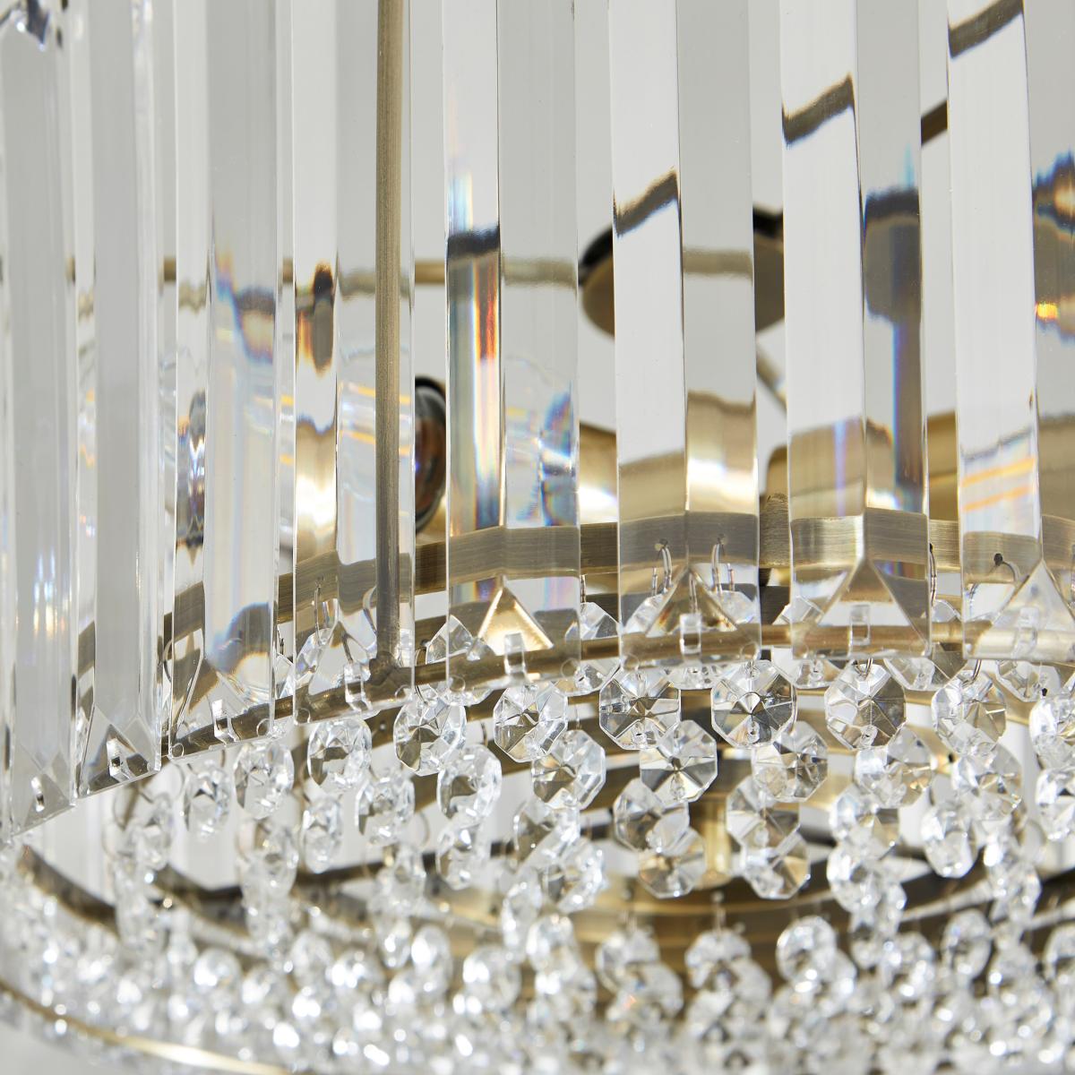Crus 3 Light Semi Flush Ceiling Light – image 3
