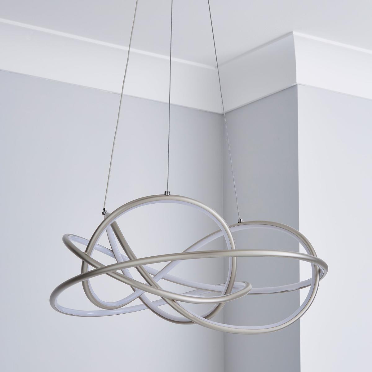 Marlow Integrated LED Ceiling Fitting Silver Silver – image 2