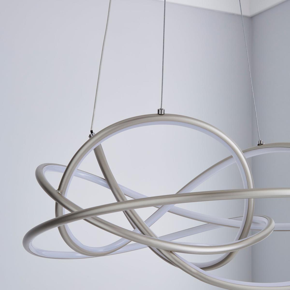 Marlow Integrated LED Ceiling Fitting Silver Silver – image 3