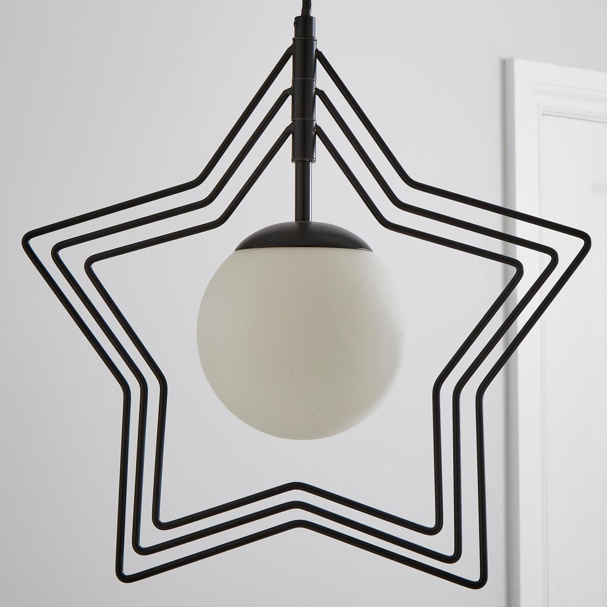 Star Ceiling Fitting Black – image 3