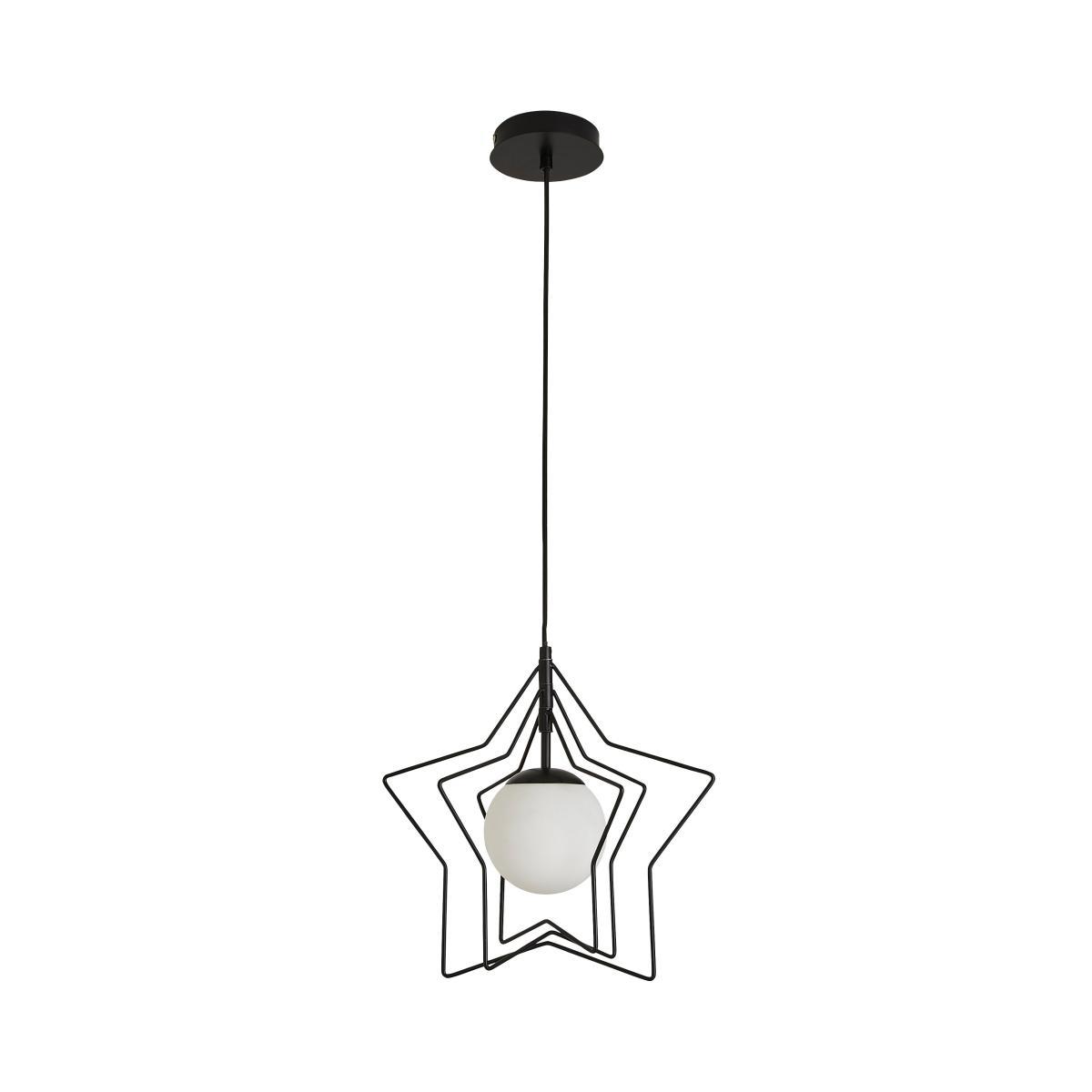 Star Ceiling Fitting Black – image 4