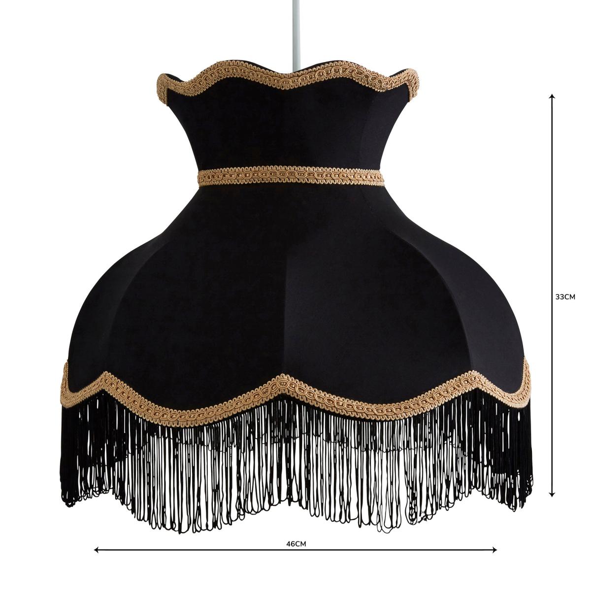Carmona 45cm Victoria Black Shade Black – image 5