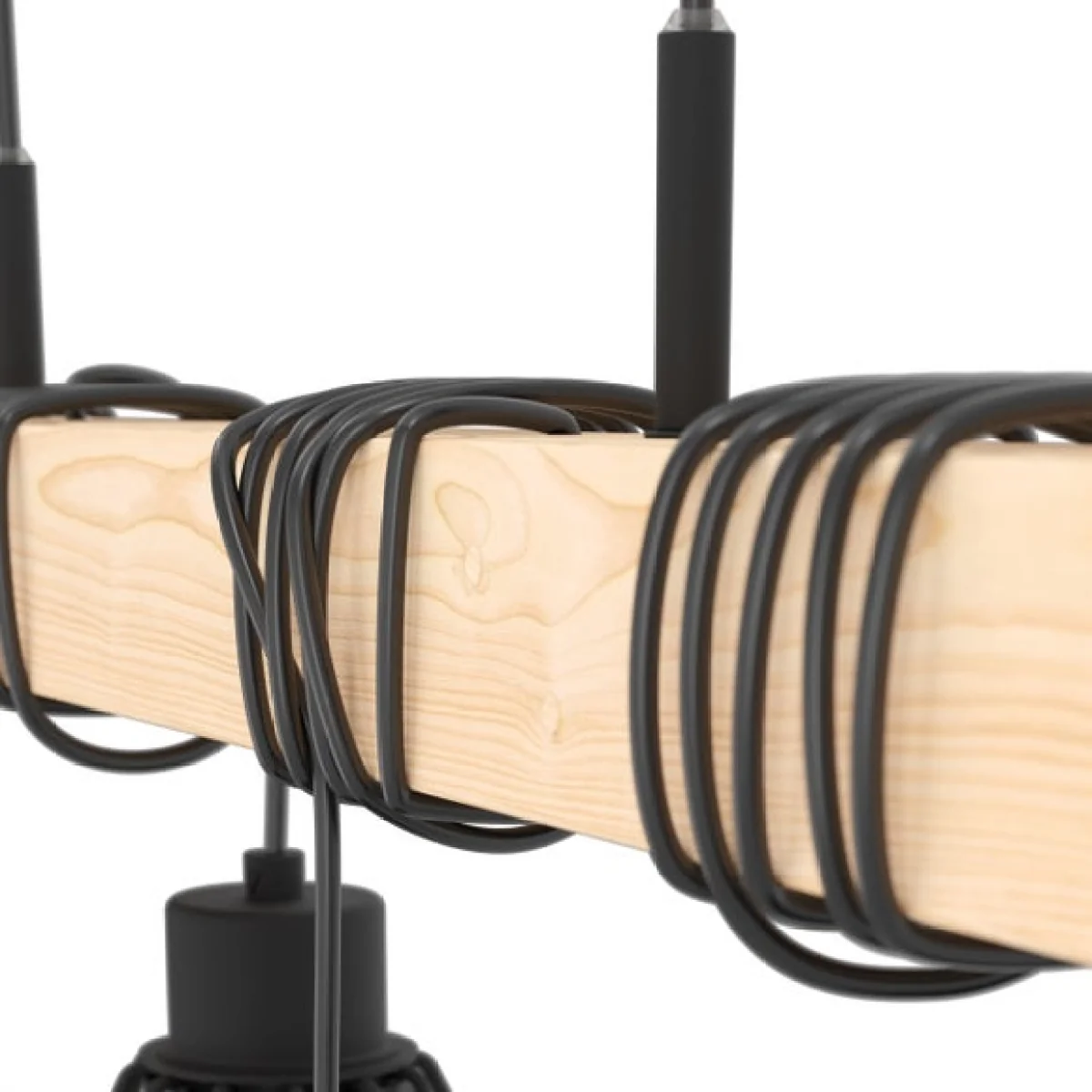 Return - EGLO Townshend Industrial 4 Light Adjustable Diner Ceiling Light – image 2