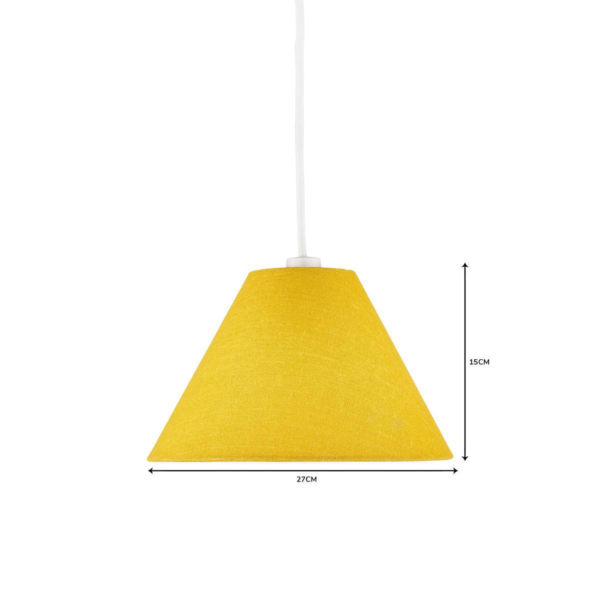 Sara Conical 27cm Ochre Shade Ochre – image 5