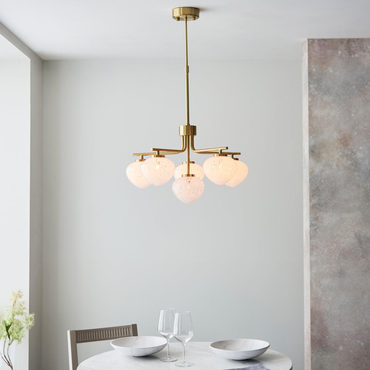 Vogue Helena 6 Light Ceiling Light Gold – image 2