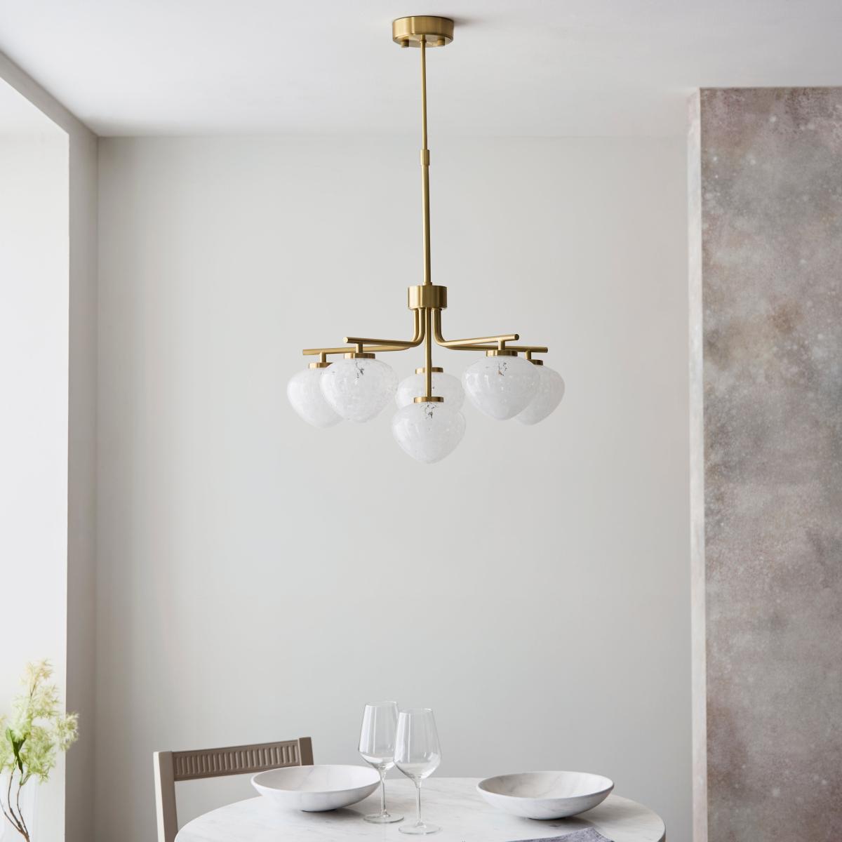 Vogue Helena 6 Light Ceiling Light Gold – image 3
