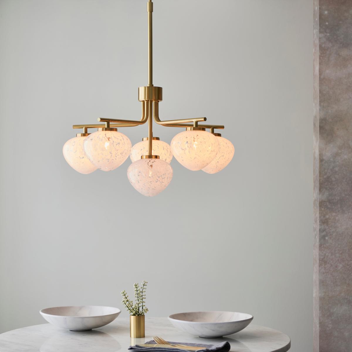 Vogue Helena 6 Light Ceiling Light Gold – image 4