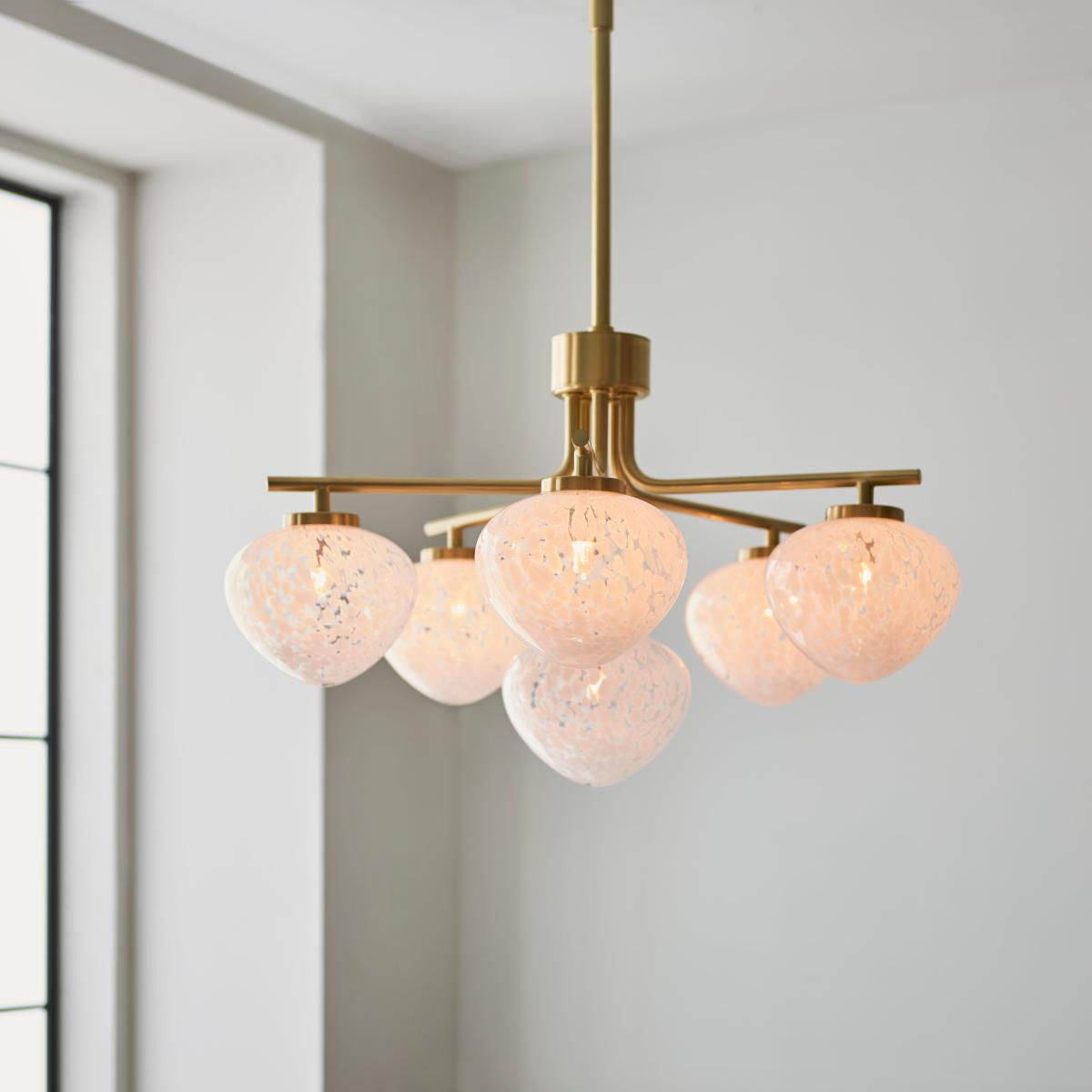 Vogue Helena 6 Light Ceiling Light Gold – image 1