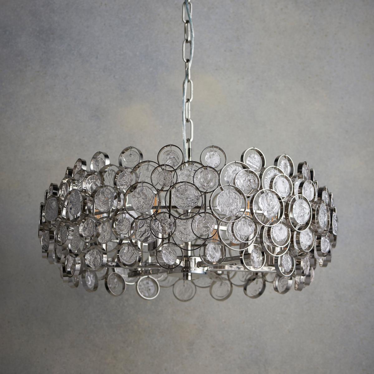 Vogue Ayla 6 Light Pendant Light Clear – image 2