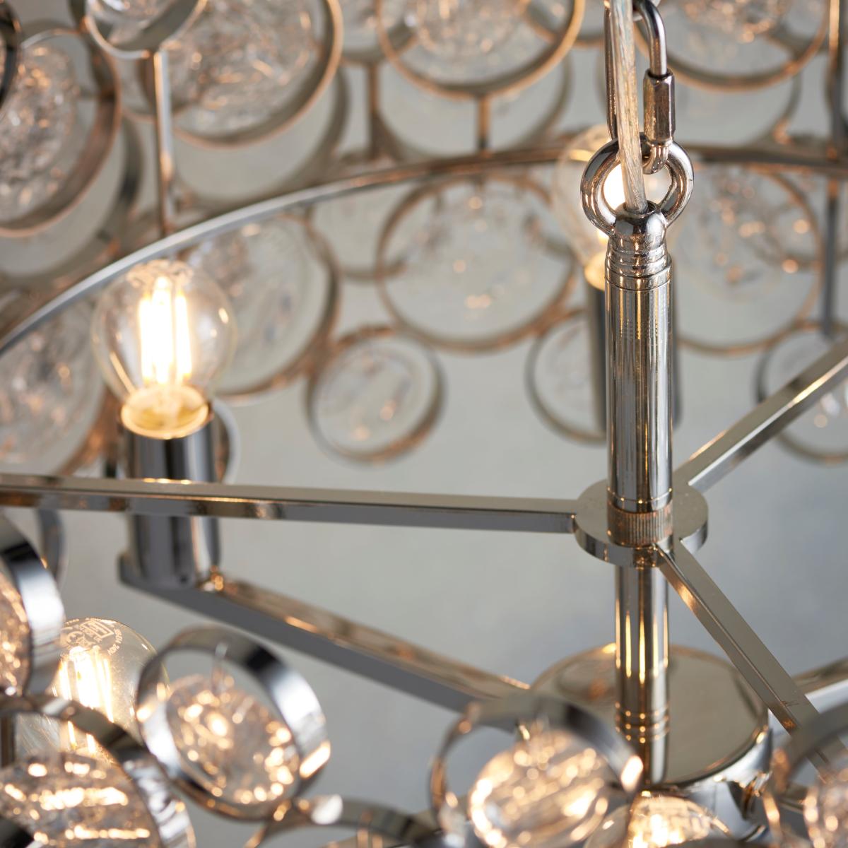 Vogue Ayla 6 Light Pendant Light Clear – image 6