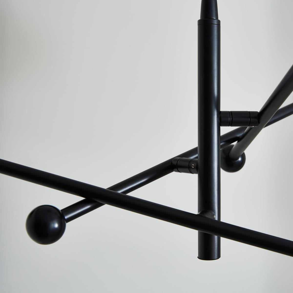 Koppla 3 Light Pendant Ceiling Fitting Black – image 4