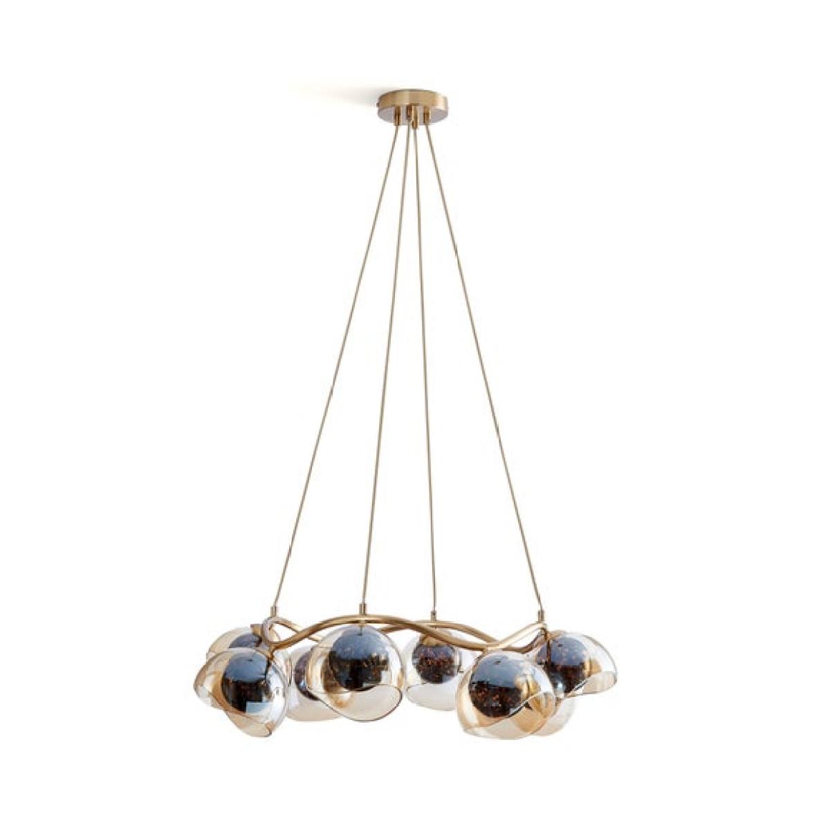 Kira 8 Light Tortoiseshell Ceiling Light – image 6