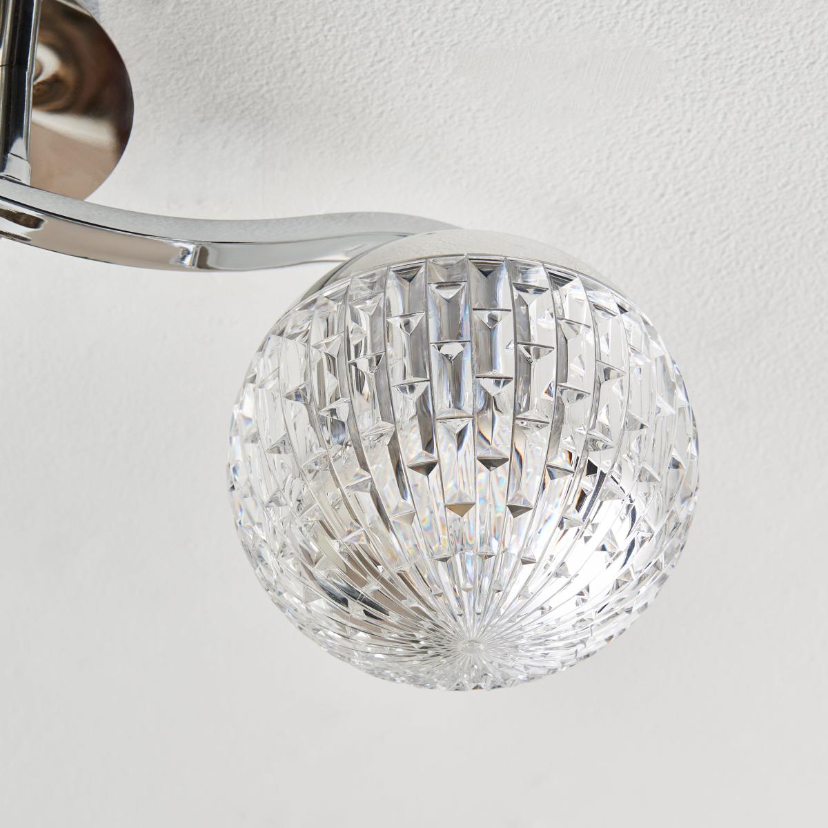 Valence 3 Light Flush Ceiling Light – image 4