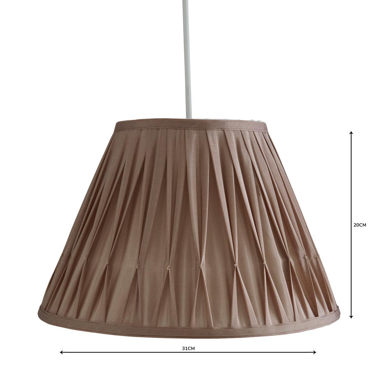 Valerie Pleat Candle Shade Grey – image 4