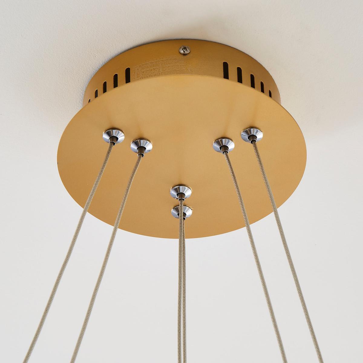 Hotel Harrogate 2 Light Ceiling Light Gold – image 4
