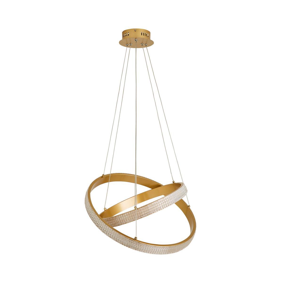 Hotel Harrogate 2 Light Ceiling Light Gold – image 5