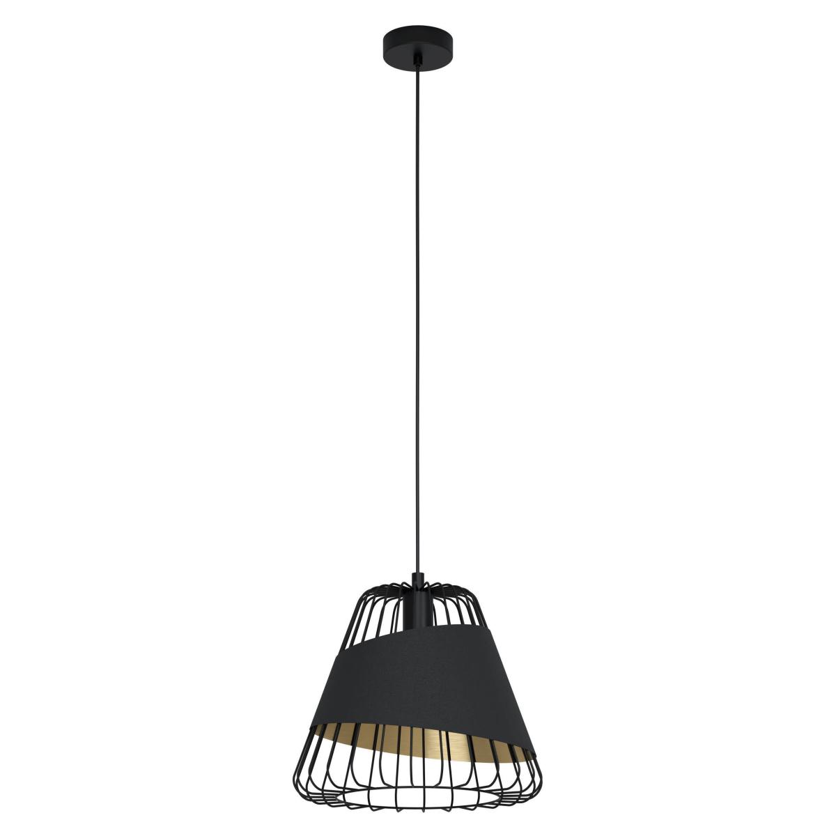 EGLO Austell Wireframe Pendant Light Black – image 2