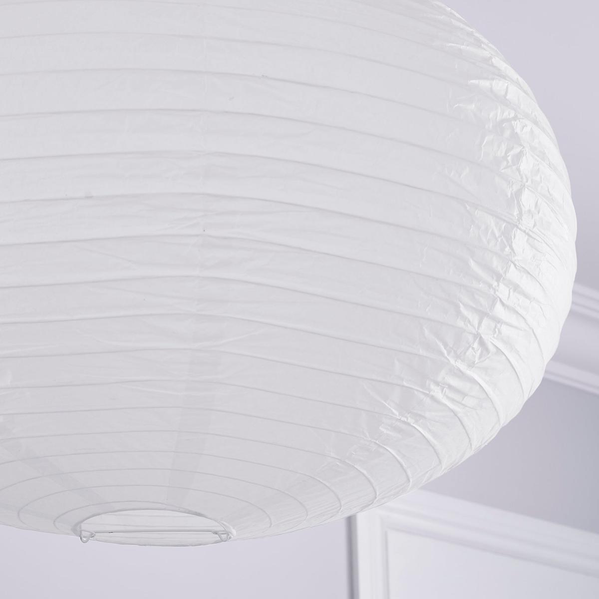 Rice Paper Oval Shade 60cm White – image 3