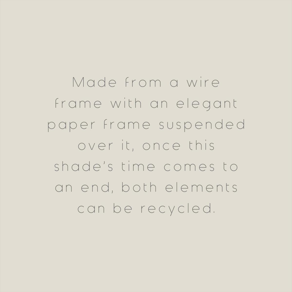 Rice Paper Oval Shade 60cm White – image 7