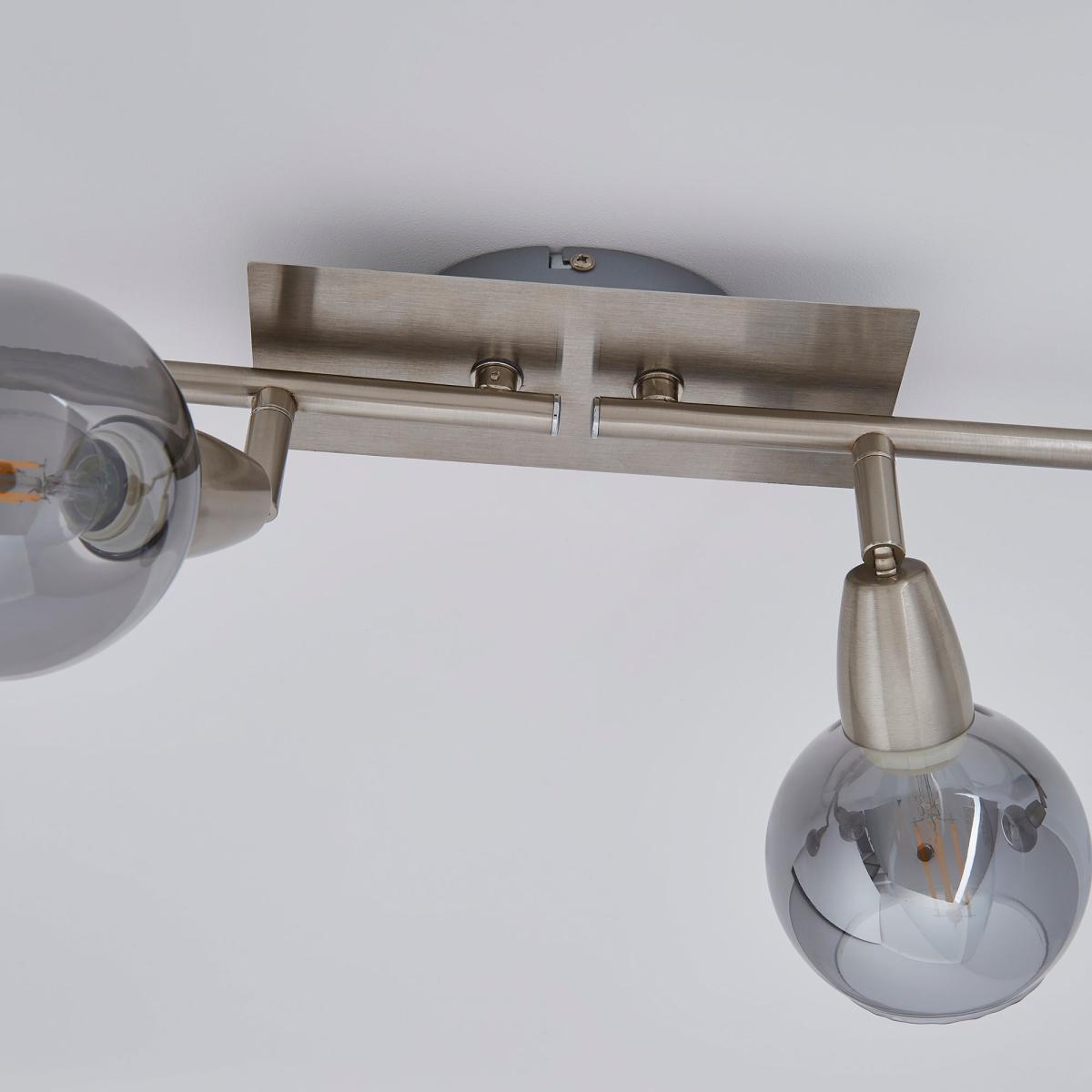 Tia 4 Light Nickel Spotlight Bar Satin Nickel – image 4