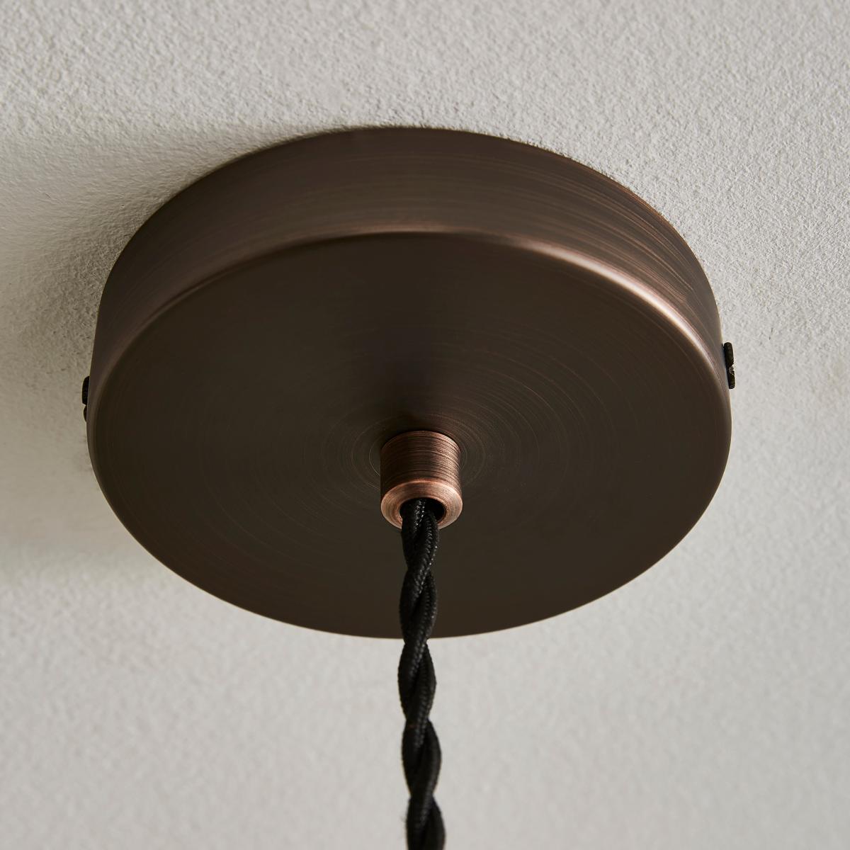 Churchgate Mowsley Pendant Light Moss Green – image 4