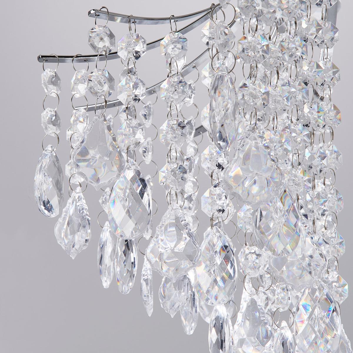 Sheridan 1 Light Chrome Ceiling Fitting Chrome – image 2