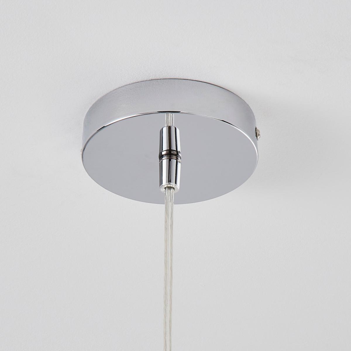 Sheridan 1 Light Chrome Ceiling Fitting Chrome – image 3