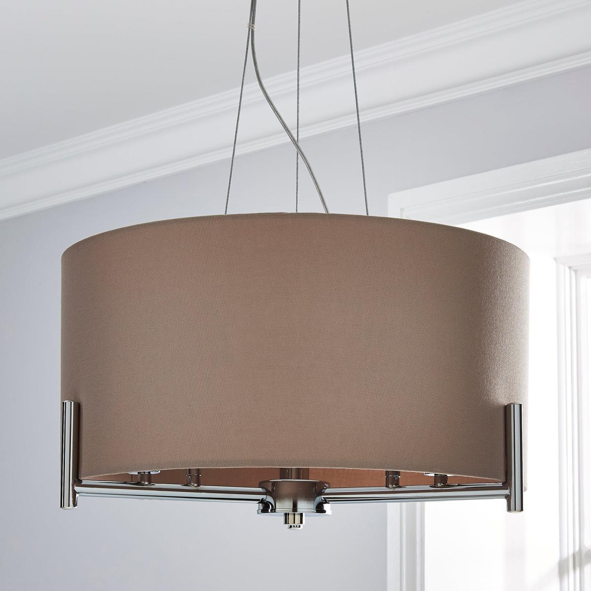 Nora Shade Ceiling Fitting Blush Grey – image 2