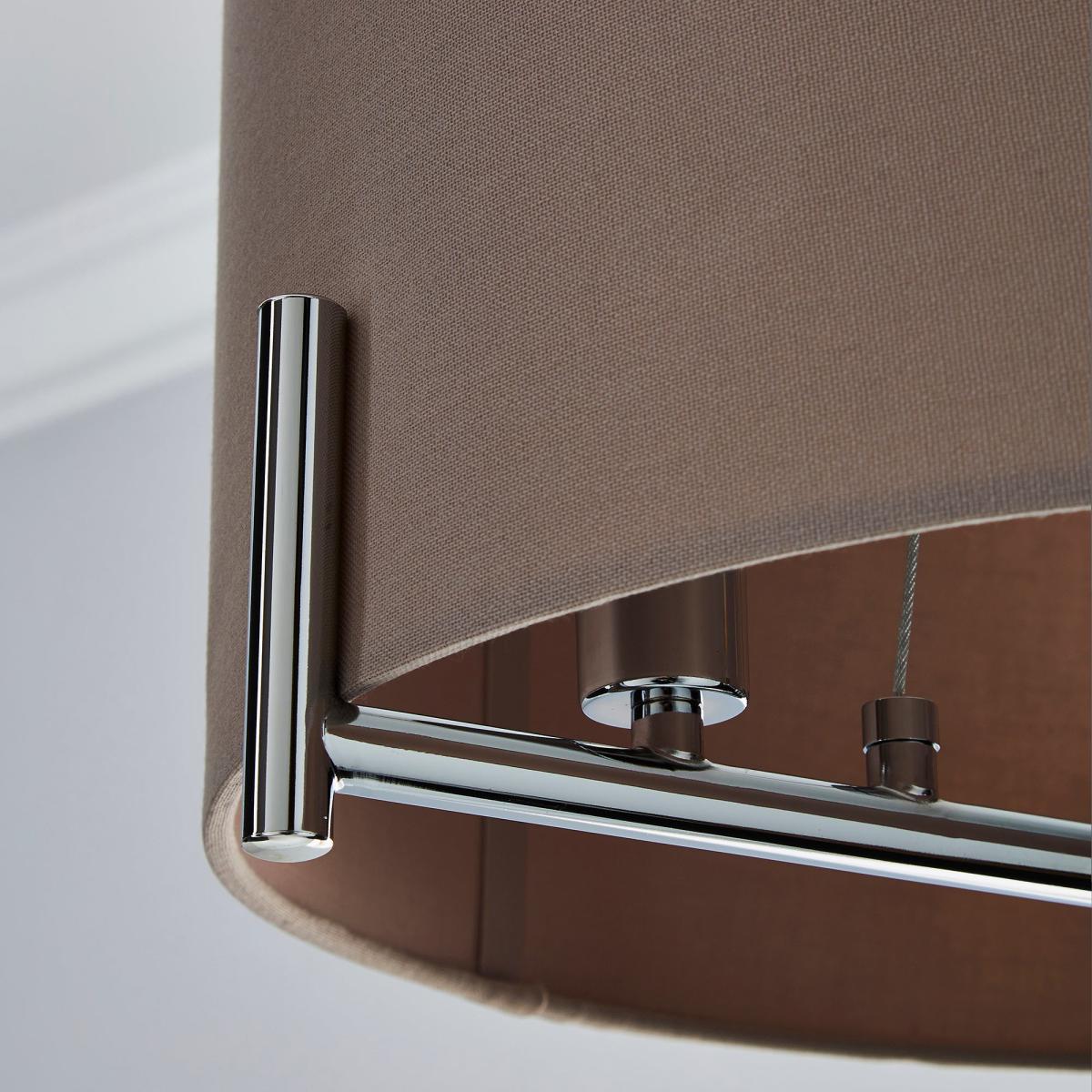 Nora Shade Ceiling Fitting Blush Grey – image 3