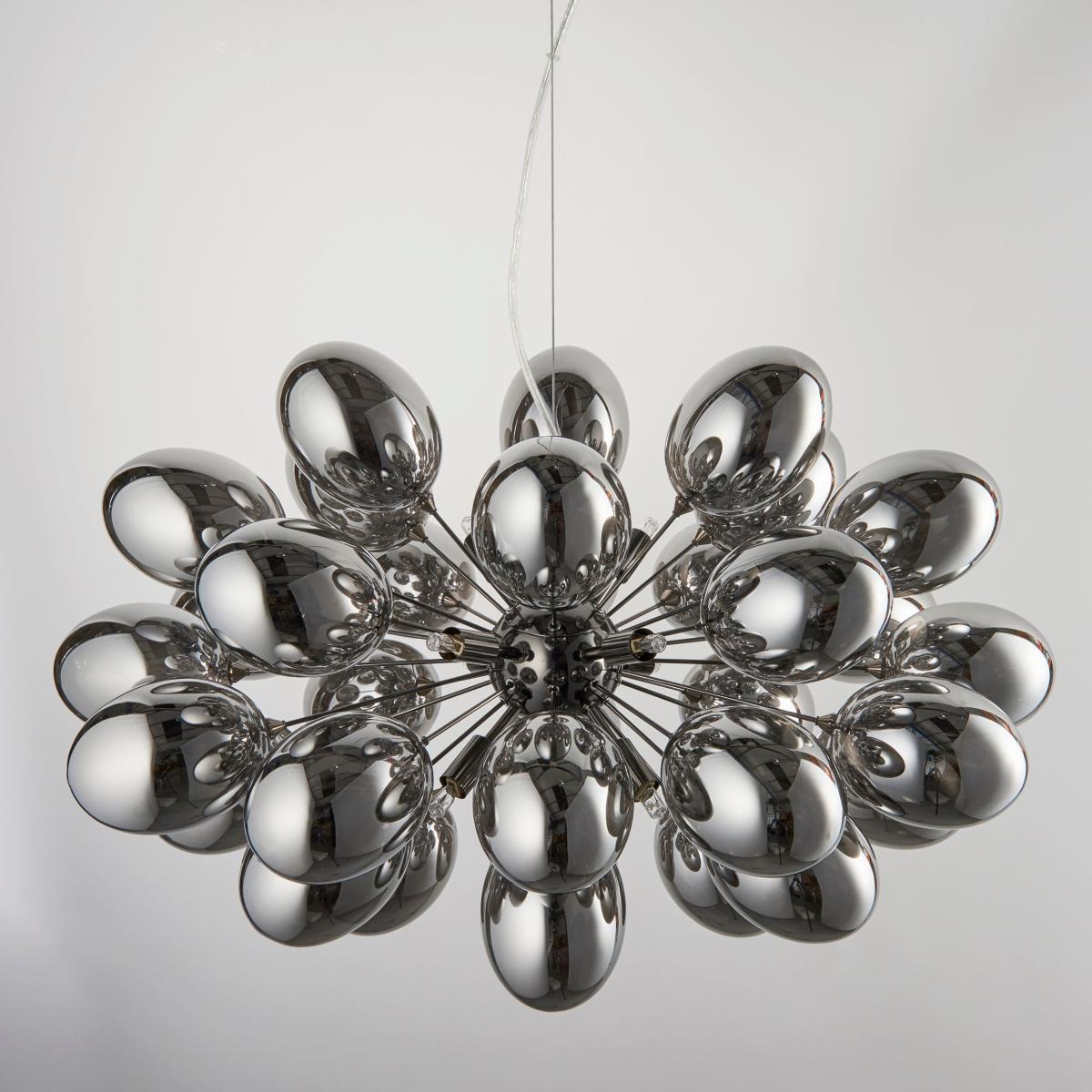 Vogue Moline 8 Light Pendant Light Black – image 2