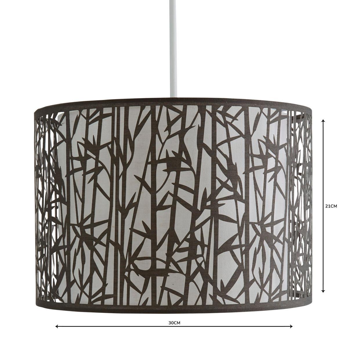 Catiri Bamboo Leaf Grey Easy Fit Pendant Grey – image 4