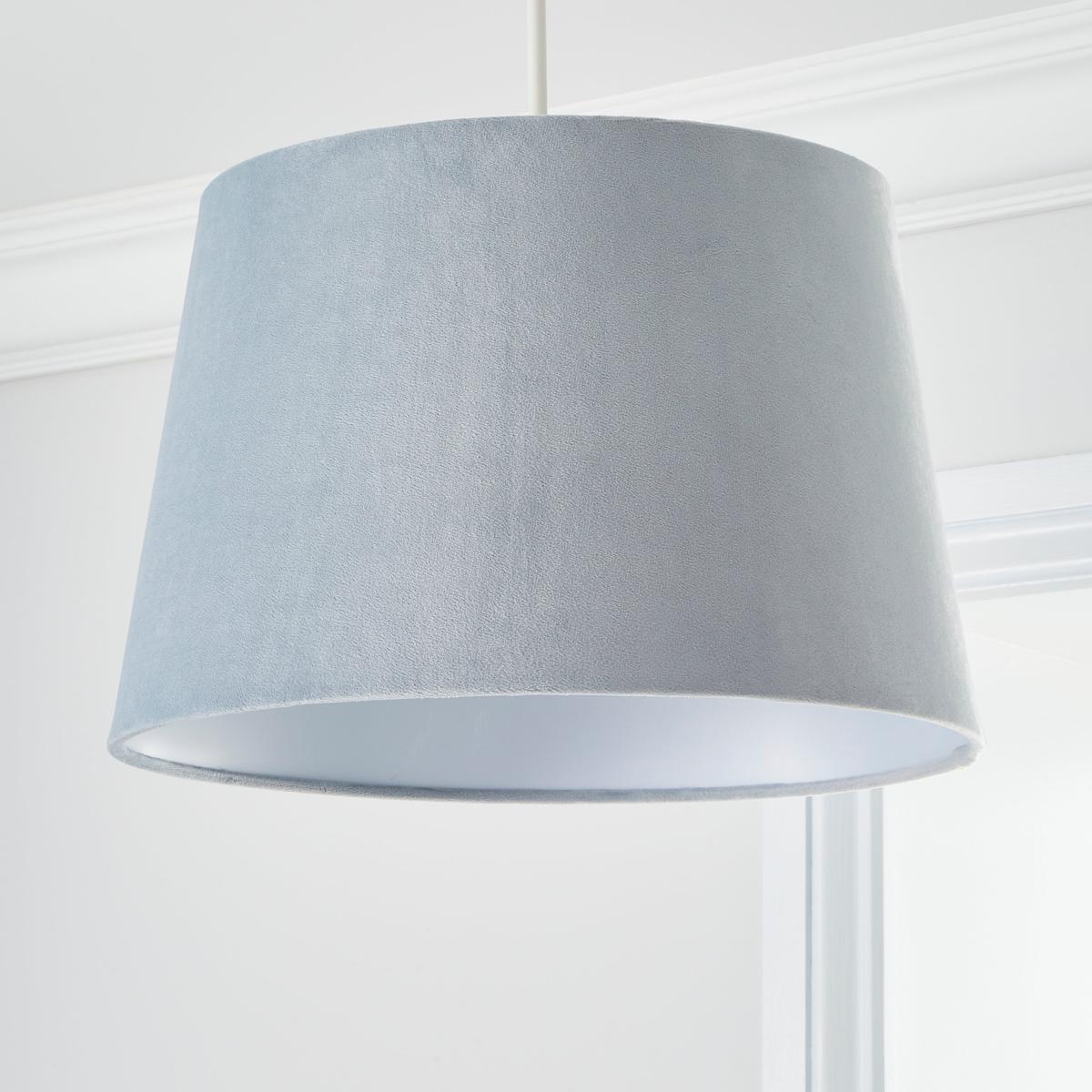 Clara 35cm Tapered Lamp Shade Pale Blue – image 2