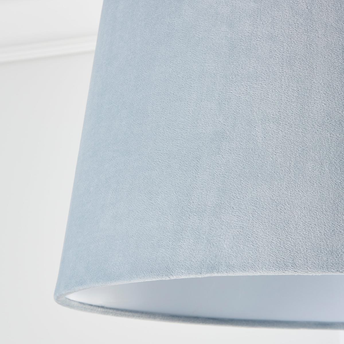 Clara 35cm Tapered Lamp Shade Pale Blue – image 3