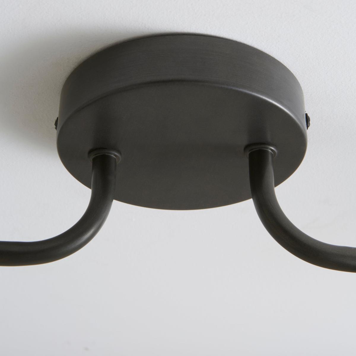 Marsden Industrial 4 Light Spotlight Bar Black – image 4