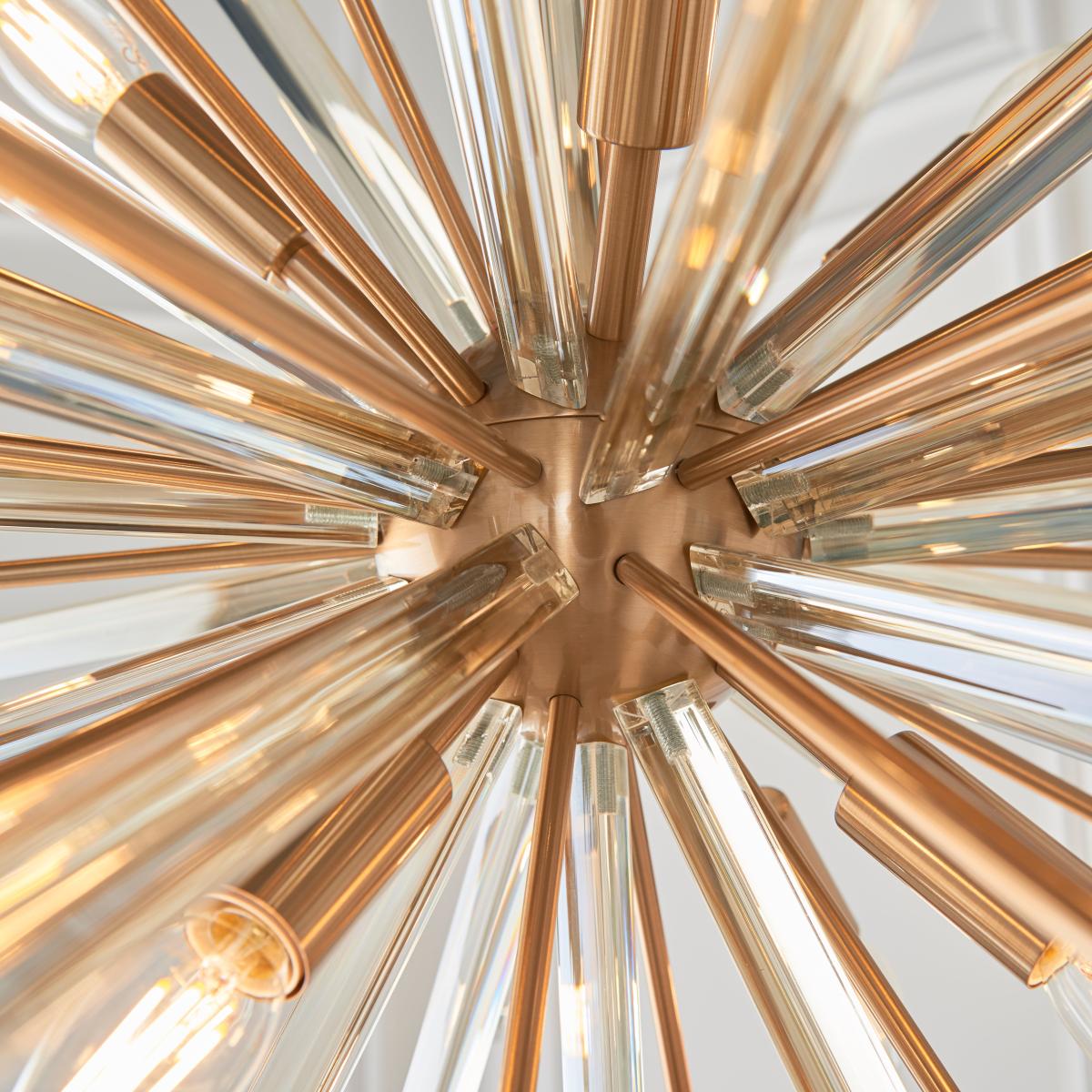 Vogue Orion 8 Light Pendant Light Brass – image 8