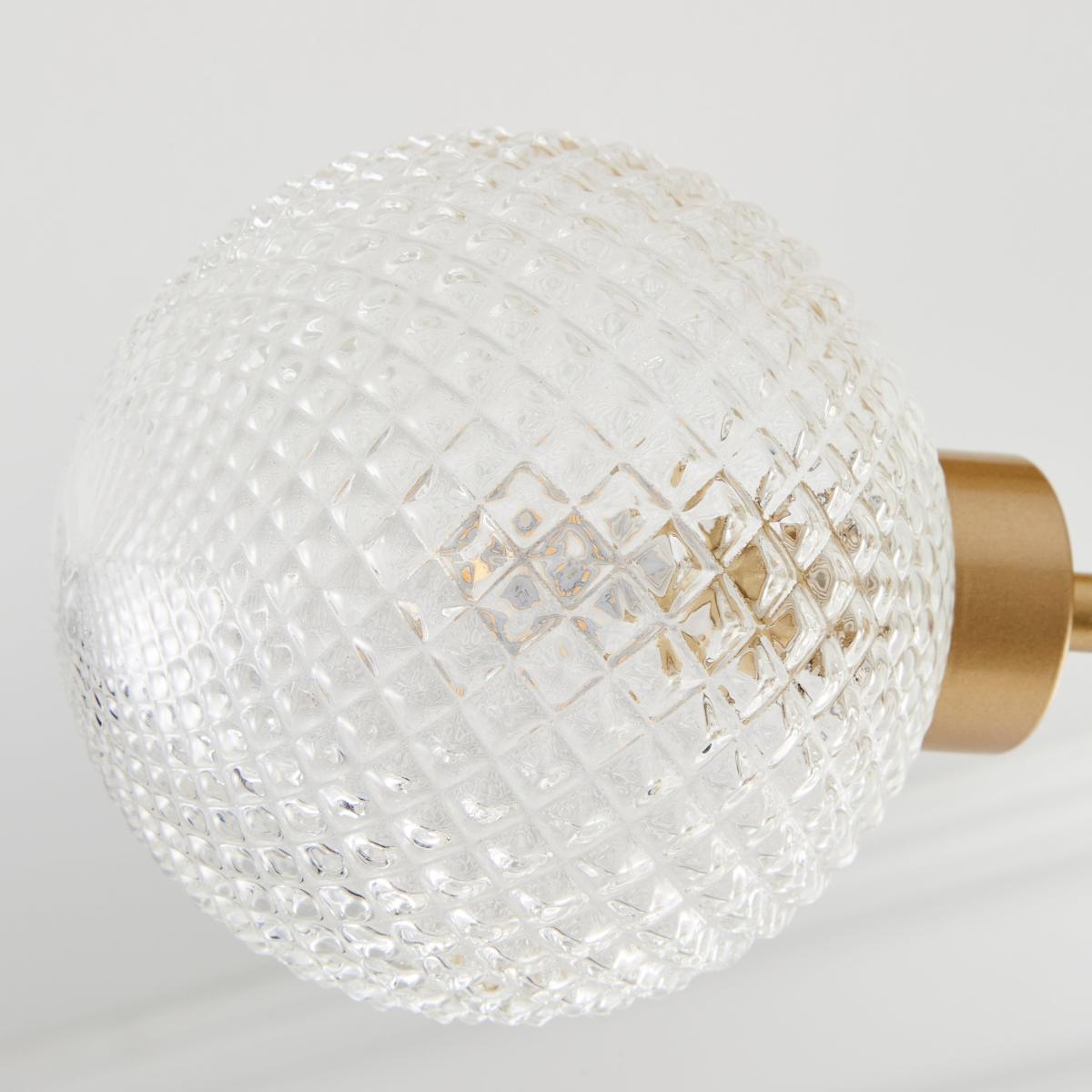 Elodie 3 Light Semi Flush Ceiling Fitting Clear – image 3
