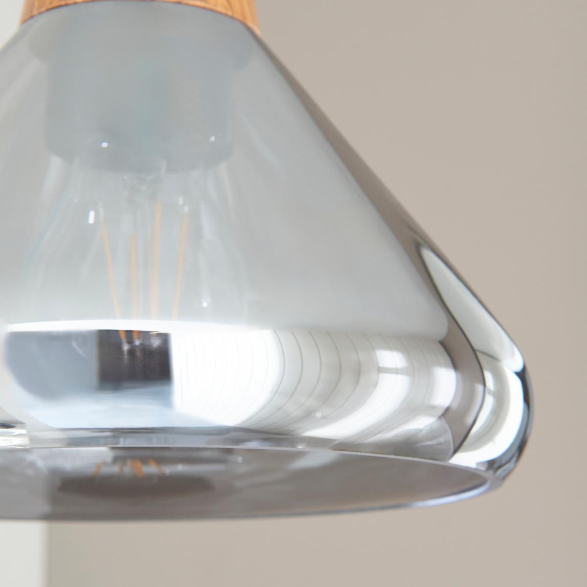Wolston Bathroom Adjustable Pendant Light Smoke – image 2