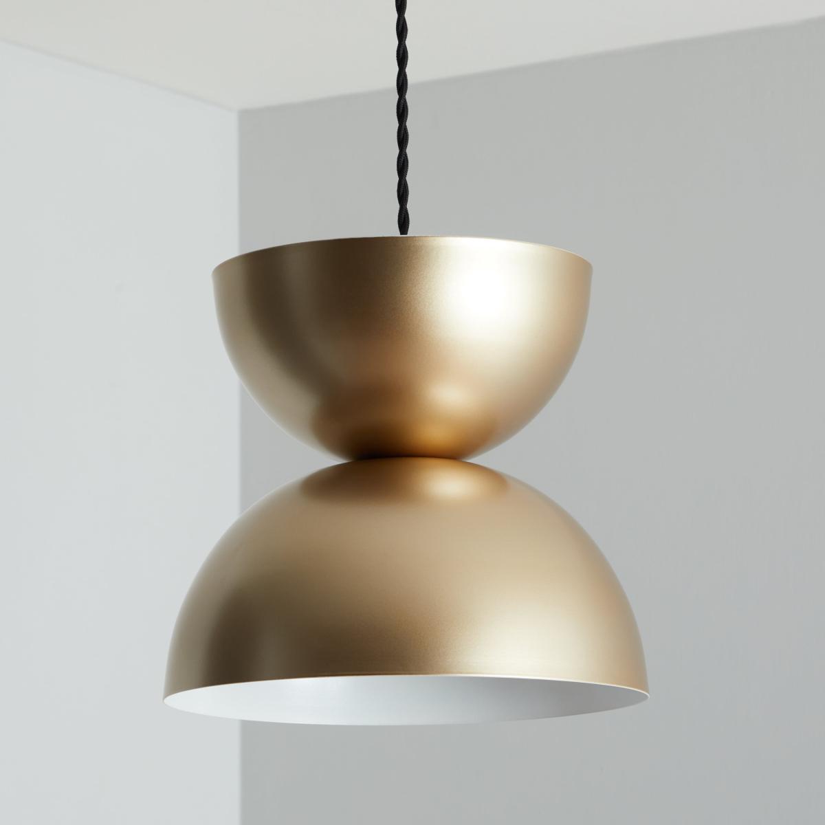 Elements Lunebar 25cm Easy Fit Pendant Shade Gold – image 2