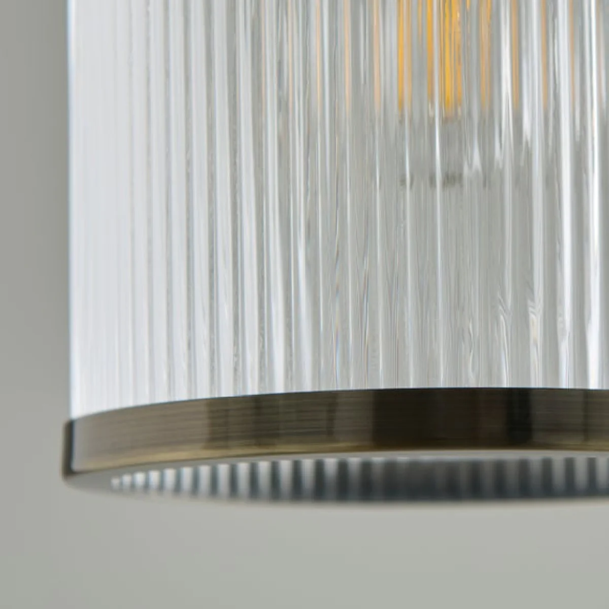 Alyn Ribbed Adjustable Pendant Light – image 4