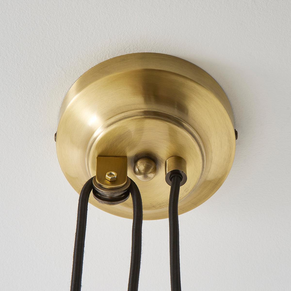 Churchgate Langton Rise and Fall Ceiling Fitting Gold – image 4