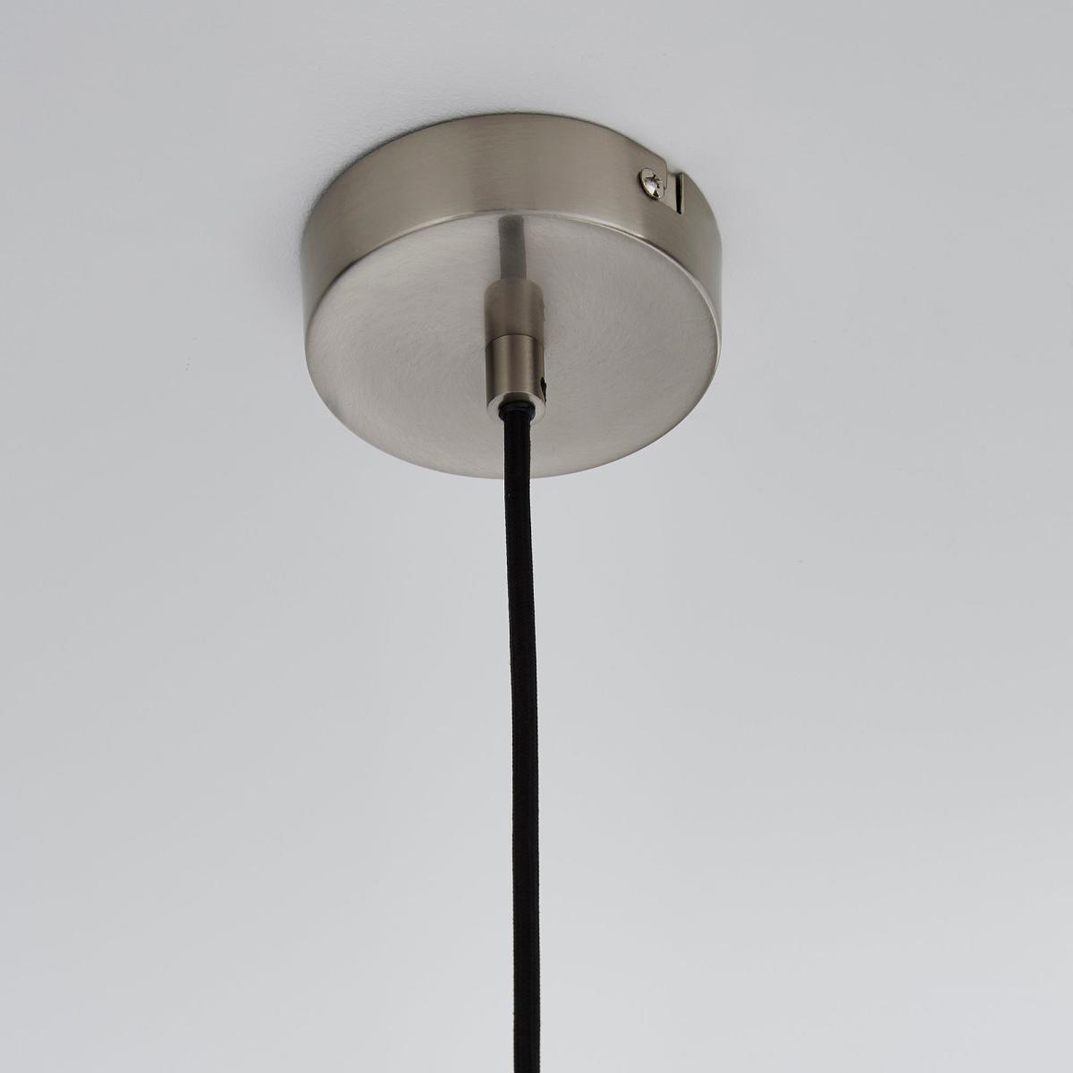 Palazzo 3 Light Smoked Glass Chandelier Chrome – image 4