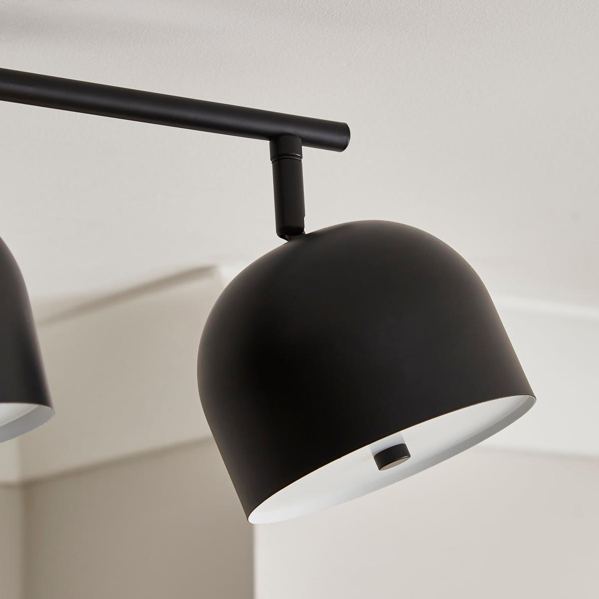 Keko 4 Light Adjustable Spotlight Black – image 3