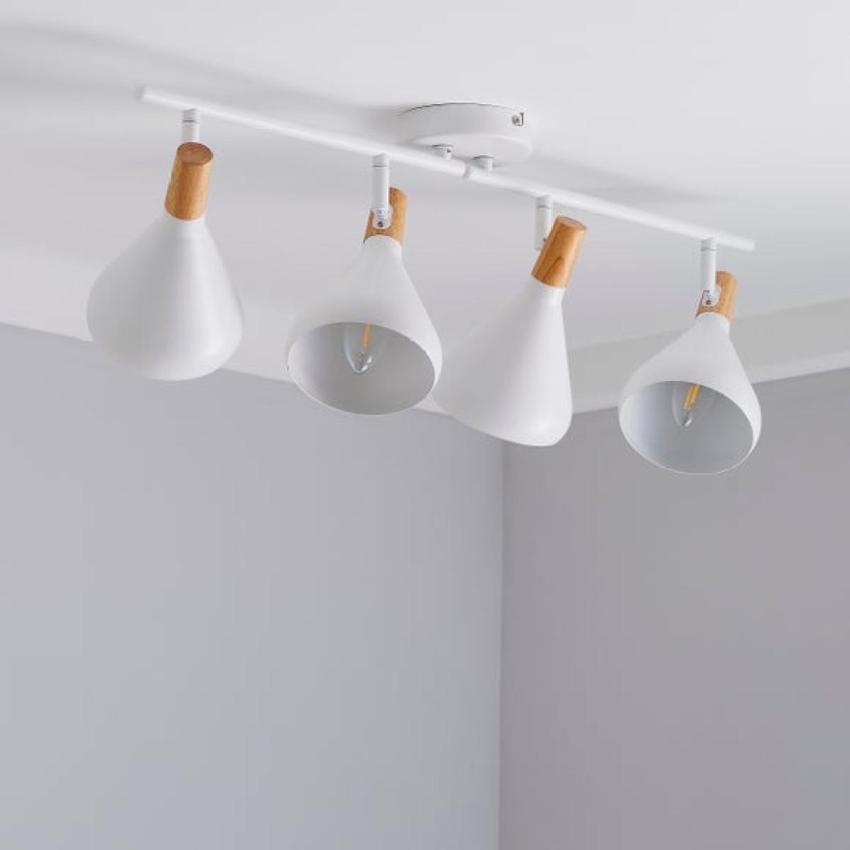 Return - Elements Wolston 4 Light Semi Flush Spotlight Bar – image 1