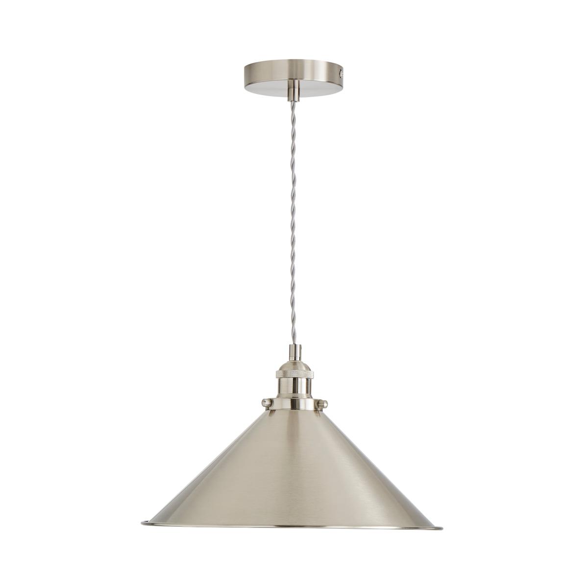Logan 1 Light Ceiling Fitting Grey – image 5