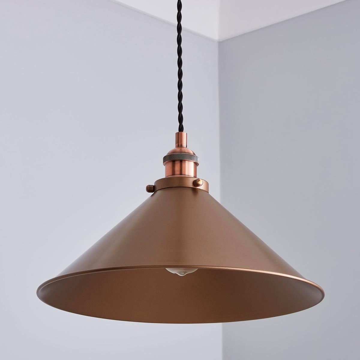 Logan 1 Light Ceiling Fitting Grey – image 6