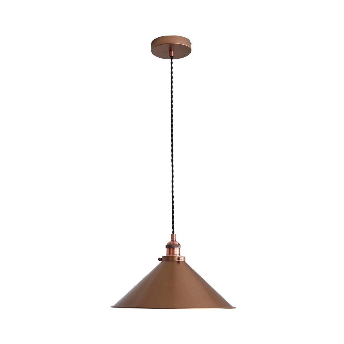 Logan 1 Light Ceiling Fitting Grey – image 9