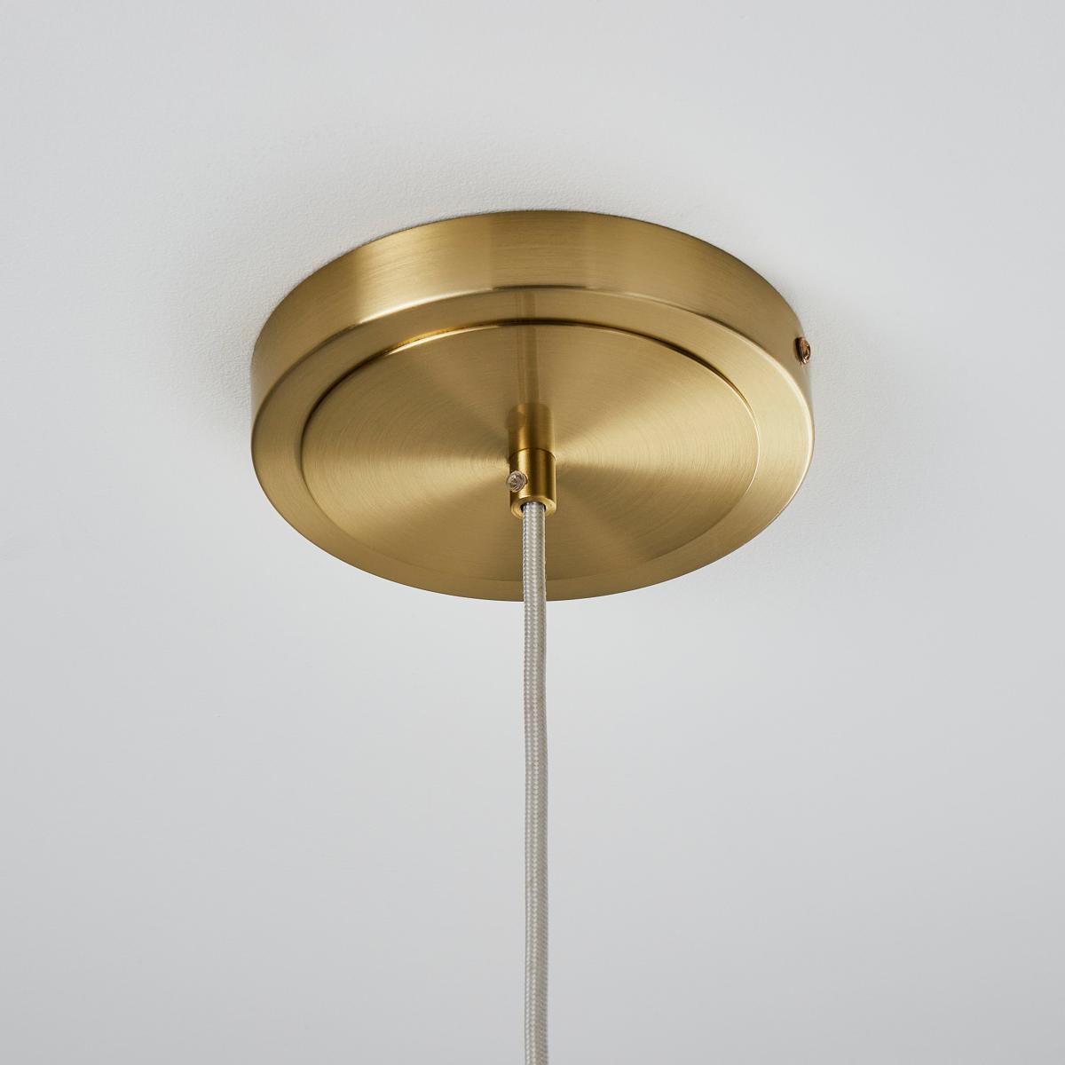 Churchgate Allexton Glass Ceiling Fitting Brass – image 4