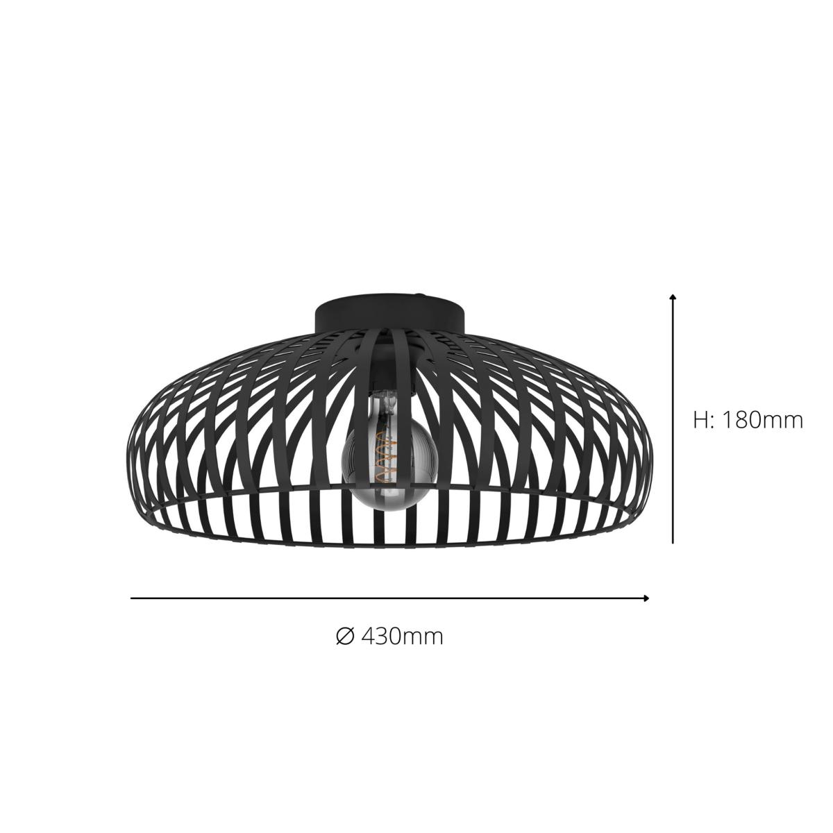 EGLO Mogano Flush Ceiling Light – image 5