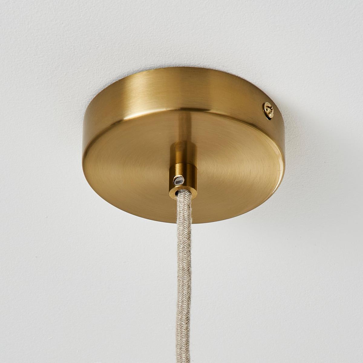 Churchgate Harby 1 Light 15cm Ceiling Fitting Gold – image 3