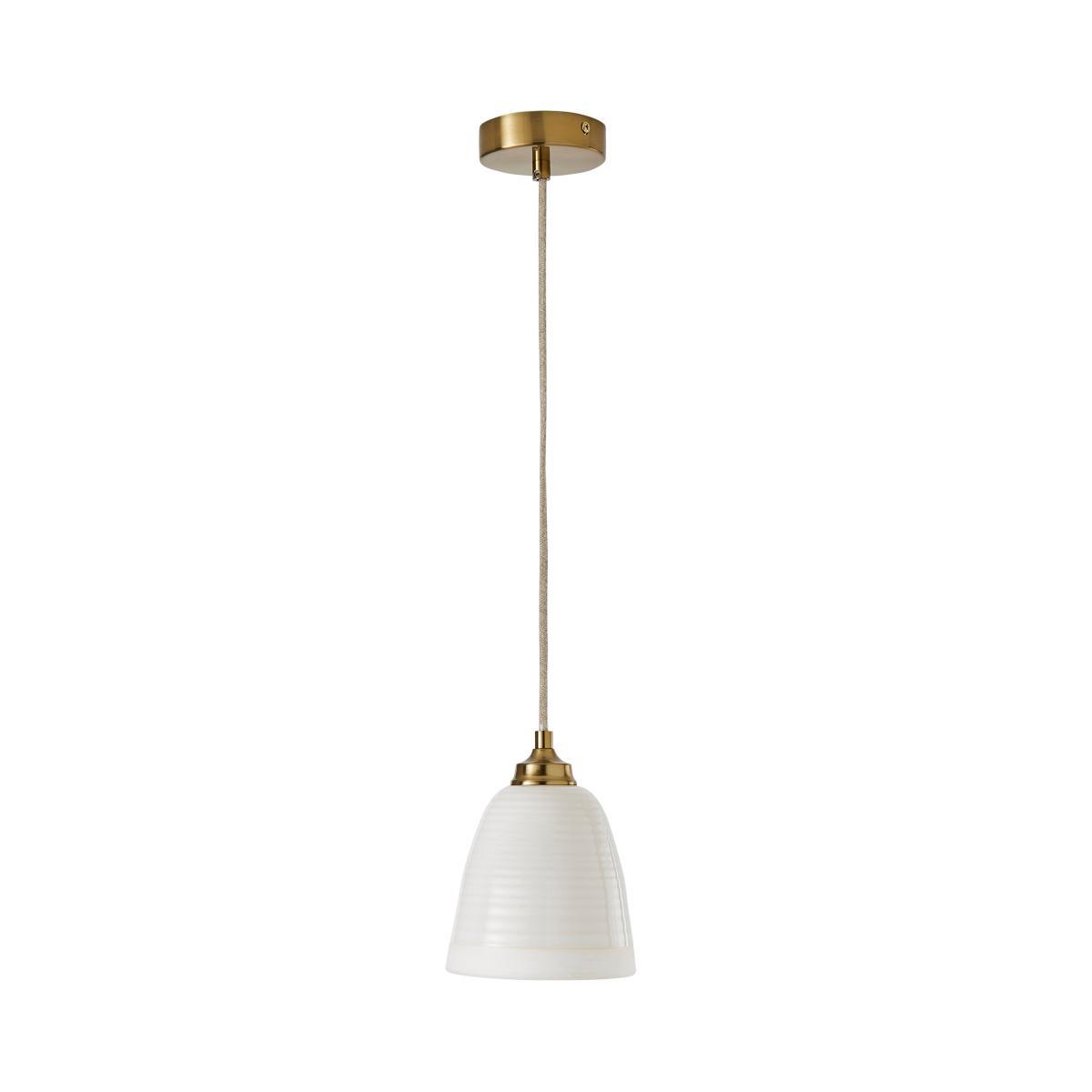Churchgate Harby 1 Light 15cm Ceiling Fitting Gold – image 4